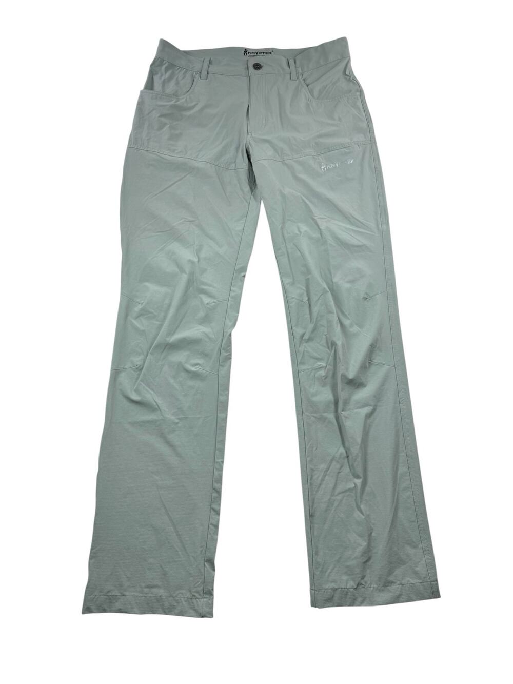 Kryptek Laguna Pants Mens 34x34 Long Grey Ripstop Performance Fishing Hiking